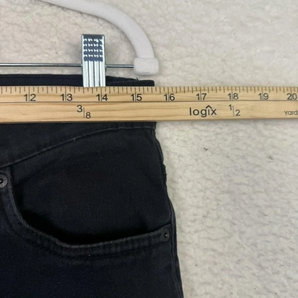 Levis 511 Jeans Mens 30x30 Black Slim Fit Denim Five Pocket‎ Zip Fly Red Tab